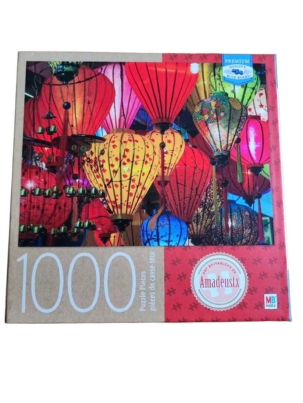 2/20$ Milton Bradley 1000 Piece Puzzle - Paper Lanterns